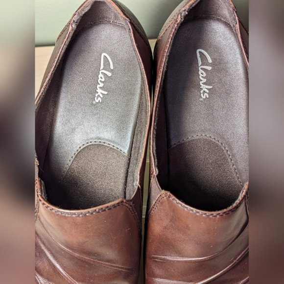 Clark's Partridge Brown women's shoe size 10 wide - Picture 3 of 11